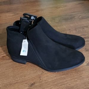 NWT Black Ankle Boots